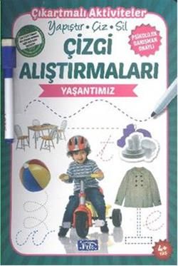 Çizgi Alıştırmaları - Yaşantımız - Parıltı Yayınları Kitap