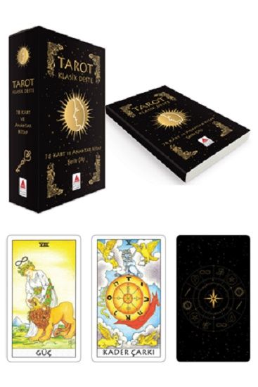 TAROT Klasik Deste,78 Kart ve Anahtar Kitap - Delta Kültür Yayınevi Kitap