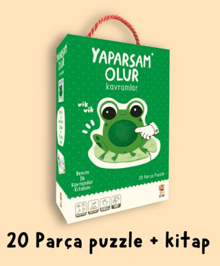 Benim İlk Kavramlar Kitabım - Yaparsam Olur - Sincap Kitap Kitap
