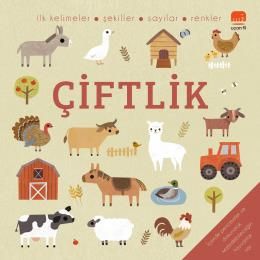 Çiftlik - Say Bul Eğlen - Uçan Fil Yayınları Kitap
