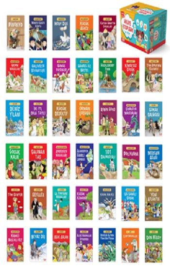 Hikaye Kitaplığım (40 Kitap) - Bıcırık Yayınları Kitap