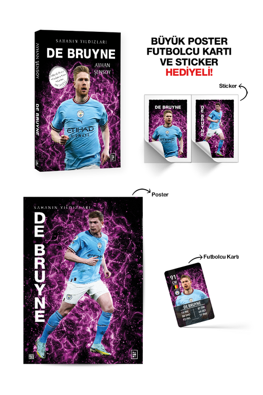 De Bruyne Sahanın Yıldızları - Parodi Yayınları Kitap