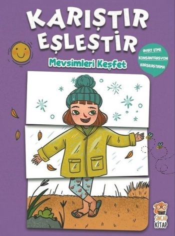 Mevsimleri Keşfet-Karıştır Eşleştir - Sincap Kitap Kitap