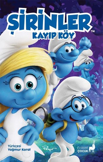 Şirinler - Kayıp Köy - Everest Yayınları Kitap