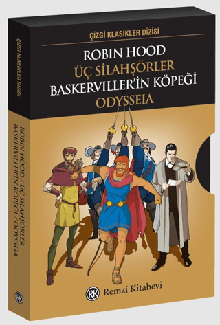 Çizgi Klasikler Dizisi (4 Kitap Kutulu) - Remzi Kitabevi Kitap