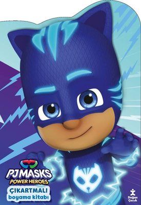 Pjmasks Power Heroes - Çıkartmalı Boyama Kitabı - Doğan Çocuk Kitap