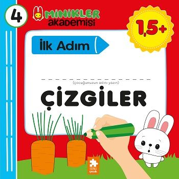 Minikler Akademisi 4 - Çizgiler - Eksik Parça Yayınları Kitap