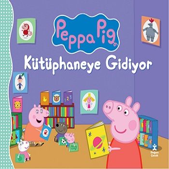 Peppa Pig - Kütüphaneye Gidiyor - Doğan Çocuk Kitap