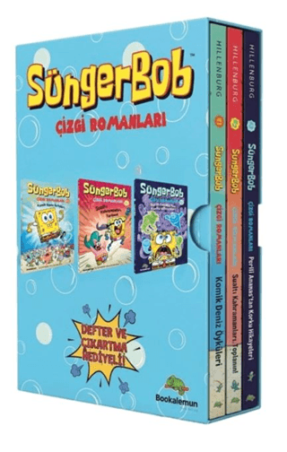 Süngerbob Çizgi Romanlar Kutulu Set - Bookalemun Yayınevi Kitap