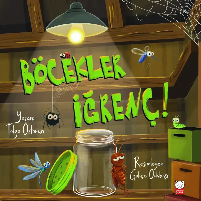 Böcekler İğrenç! - Kırmızı Kedi Yayınevi Kitap