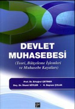 Devlet Muhasebesi - Ertuğrul Çetiner, Akademik Kitaplar Türkçe kitap kapağı