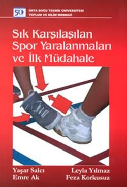 Sık Karşılaşılan Spor Yaralanmaları ve İlk Müdahale Yaşar Salcı Türkçe kitap kapağı