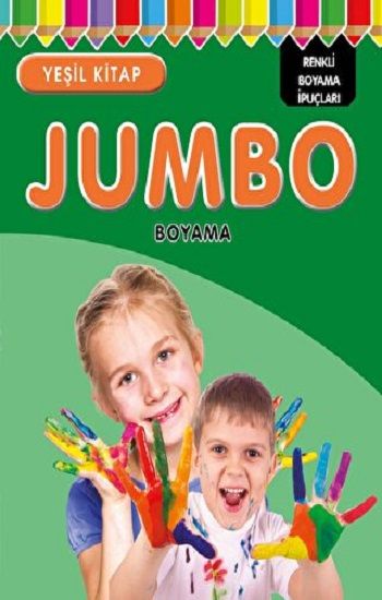 Jumbo Boyama - Yeşil Kitap - Parıltı Yayınları Kitap
