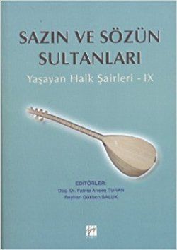 Sazın ve Sözün Sultanları 9 - Fatma Ahsen Turan, Akademik Kitaplar Türkçe kitap kapağı