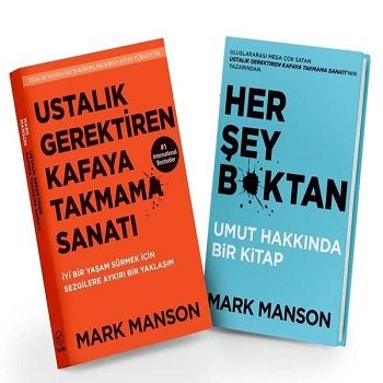 Ustalık Gerektiren Kafaya Takmama Sanatı ve Her Şey Bktan Kitap Seti - 2 Kitap Takım - Butik Yayınları Kitap