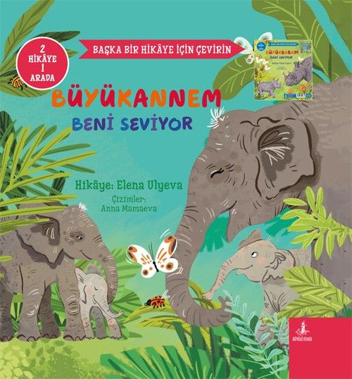 Büyükannem Beni Seviyor (Ciltli - 2 Hikaye Bir Arada) - Büyülü Fener Yayınları Kitap