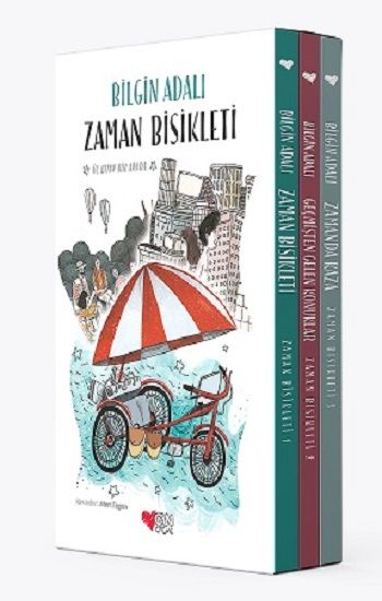 Zaman Bisikleti Üçlemesi Kutulu Set - Can Çocuk Yayınları Kitap