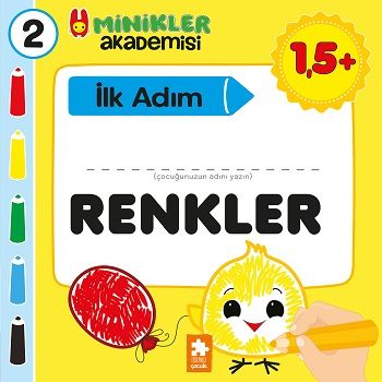 Minikler Akademisi 2 - Renkler - Eksik Parça Yayınları Kitap