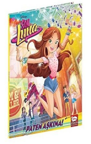 Disney Çizgi Klasikler Soy Luna Paten Aşkına 1 - Beta Kids Kitap