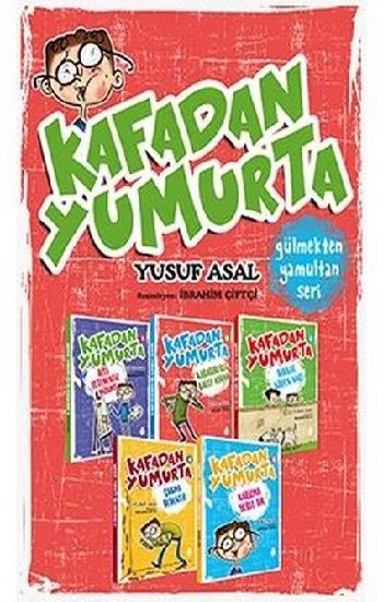 Kafadan Yumurta Seti (5 Kitap) - Uğurböceği Yayınları Kitap