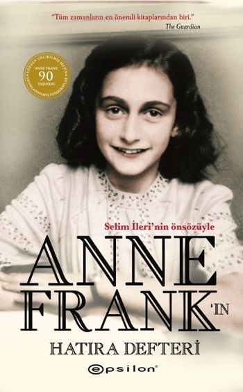 Anne Frank’in Hatıra Defteri - Anne Frank, Anı - Mektup - Günlük Türkçe kitap kapağı