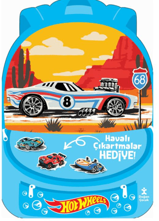 Hot Wheels – Parıltılı Tatil Çantam Etkinlik ve Boyama Kitabı - Doğan Çocuk Kitap