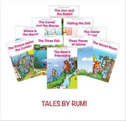 Mevlanadan Masallar - Tales From Rumi (10 Kitap Set) - Timaş Çocuk Kitap