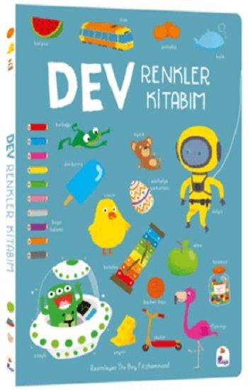 Dev Renkler Kitabım (Ciltli) - İndigo Çocuk Kitap