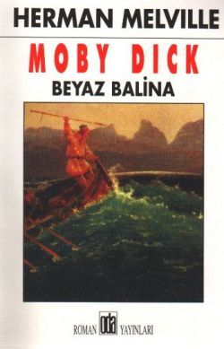 Moby Dick Beyaz Balina Herman Melville Türkçe kitap kapağı