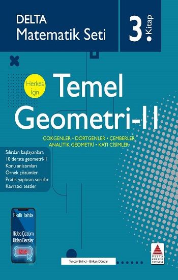 Matematik Seti 3 Herkes İçin Temel Geometri-II - Delta Kültür Yayınevi Kitap
