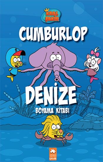 Cumburlop Denize-Boyama Kitabı - Eksik Parça Yayınları Kitap
