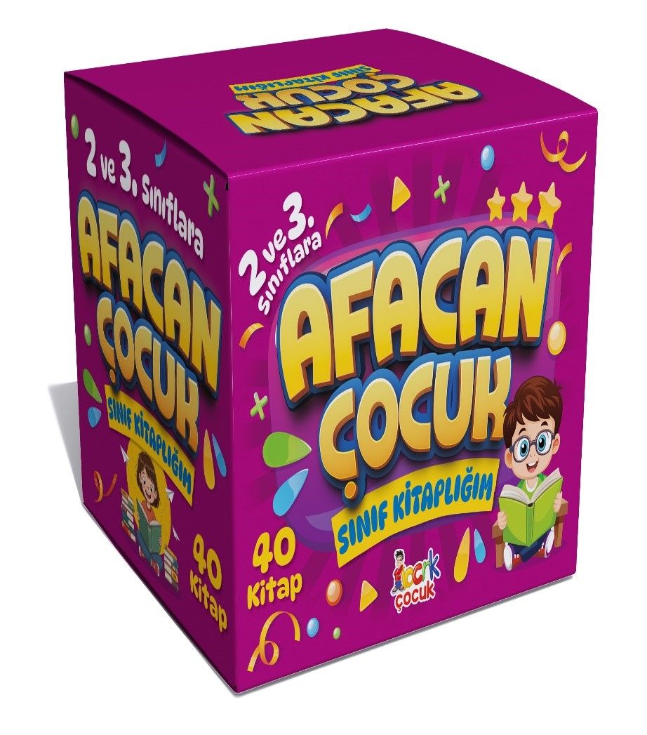 Afacan Çocuk Sınıf Kitaplığım- 40 Kitap - Bıcırık Yayınları Kitap
