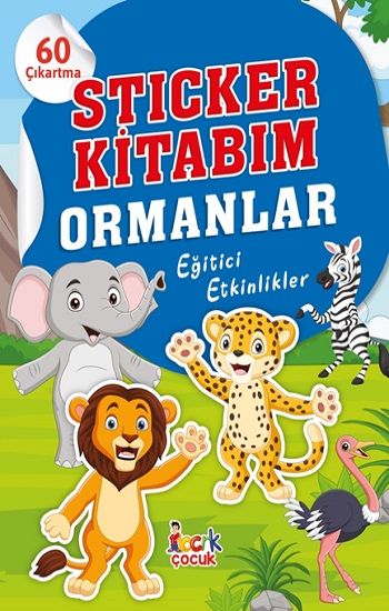 Ormanlar - Sticker Kitabım - Bıcırık Yayınları Kitap