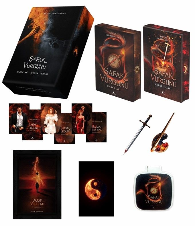 Şafak Vurgunu 1-2 (Ciltli - Yan Boyamalı - Kutulu) - Pukka Yayınları Kitap