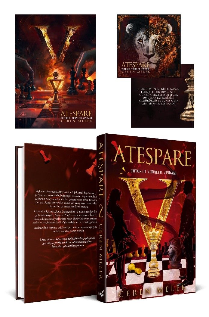 Ateşpare 2 - Tutuklu Zihinler Zindani (Ciltli) - İndigo Kitap Kitap