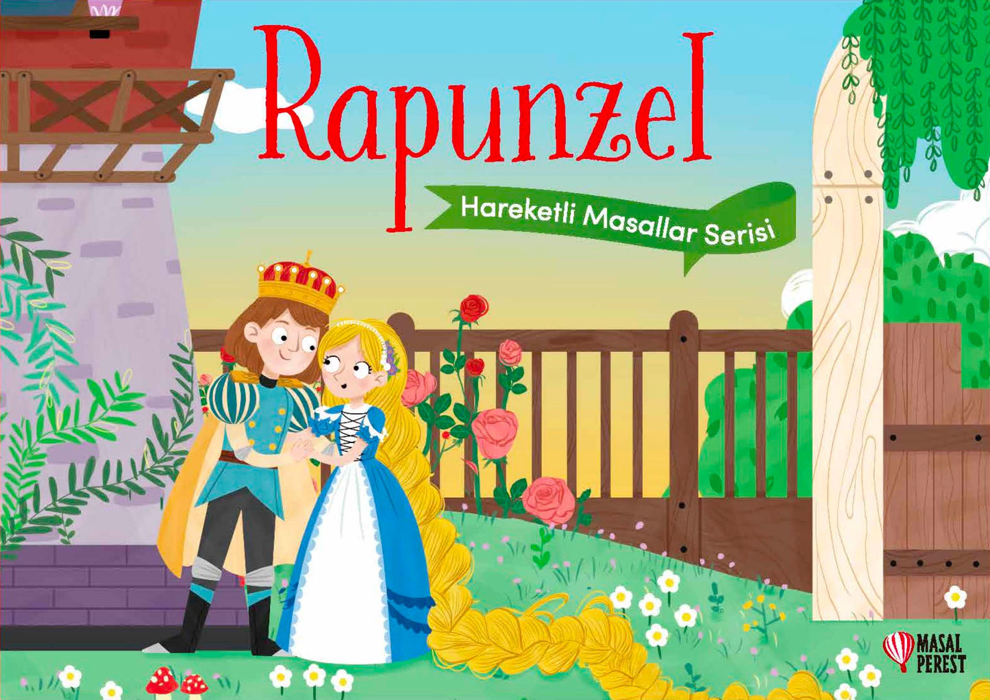 Rapunzel - Hareketli Masallar Serisi (Ciltli) - Masalperest Kitap