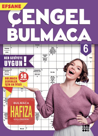 Efsane Çengel Bulmaca 6 - Dokuz Yayınları Kitap