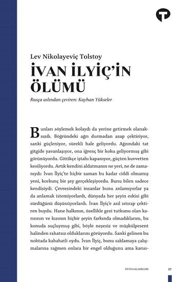 İvan İlyiç’in Ölümü - Turkuvaz Kitap Kitap