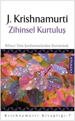 Zihinsel Kurtuluş Jiddu Krishnamurti Türkçe kitap kapağı