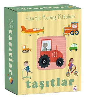 Taşıtlar - Hışırtılı Kumaş Kitabım - İndigo Çocuk Kitap