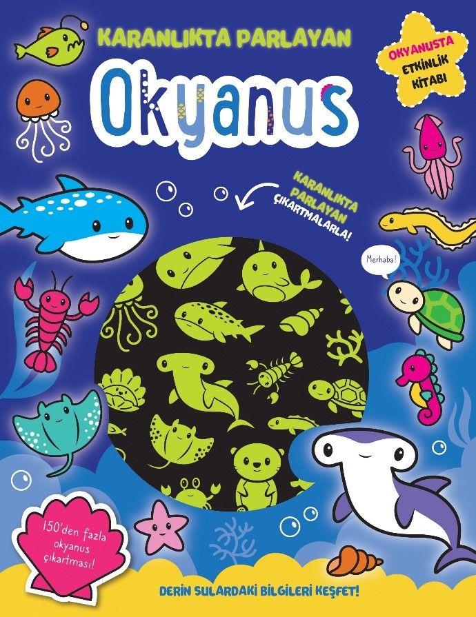 Karanlıkta Parlayan Kitaplar - Okyanus - İndigo Çocuk Kitap