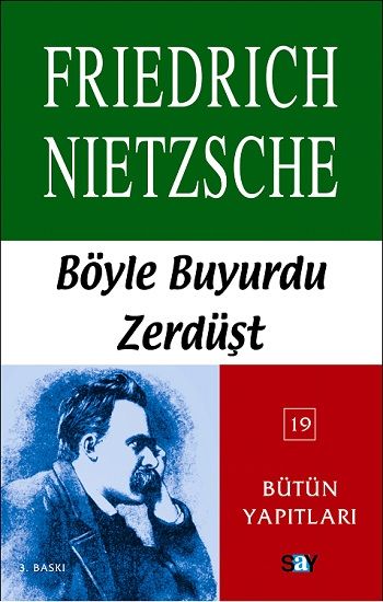 Böyle Buyurdu Zerdüşt Friedrich Wilhelm Nietzsche Türkçe kitap kapağı