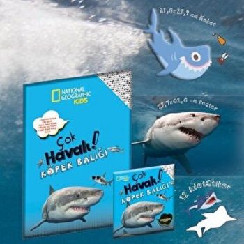 NATİONAL GEGOGRAPHİC KİDS - ÇOK HAVALI PAKET – ÇOK HAVALI KÖPEK BALIĞI - Beta Kids Kitap