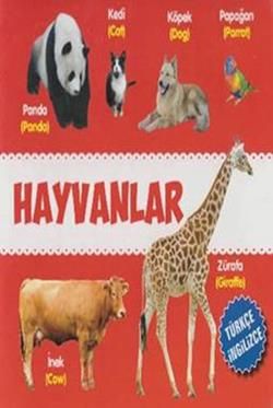 Hayvanlar Türkçe-İngilizce - Parıltı Yayınları Kitap