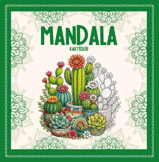 Mandala - Kaktüsler - Vivago Art Kitap