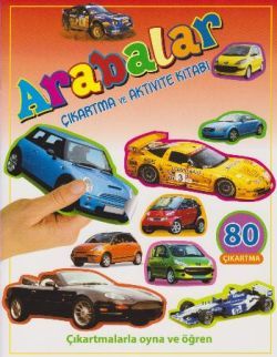 Arabalar-Çıkartma ve Aktivite Kitabı - Parıltı Yayınları Kitap