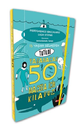 13 Yaşına Gelmeden Tatilde Yaşanacak 50 Macera İçin Kılavuz (Ciltli) - ODTÜ Geliştirme Vakfı Yayıncılık Kitap