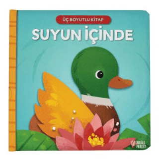 Üç Boyutlu Kitap- Suyun İçinde Ciltli - Masalperest Kitap