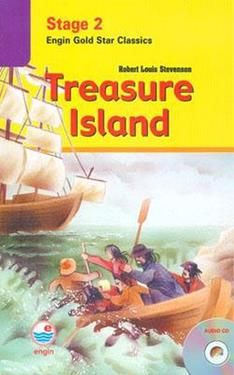 Stage 2 Treasure Island (Cd Hediyeli) - Robert Louis Stevenson, Genel Konular Türkçe kitap kapağı