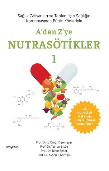 A’dan Z’ye Nutrasötikler 1 - Hayykitap Kitap